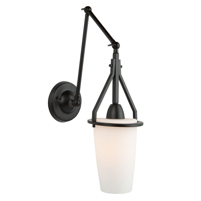 Artcraft AC11241BK One Light Sconce/Pendant, Black