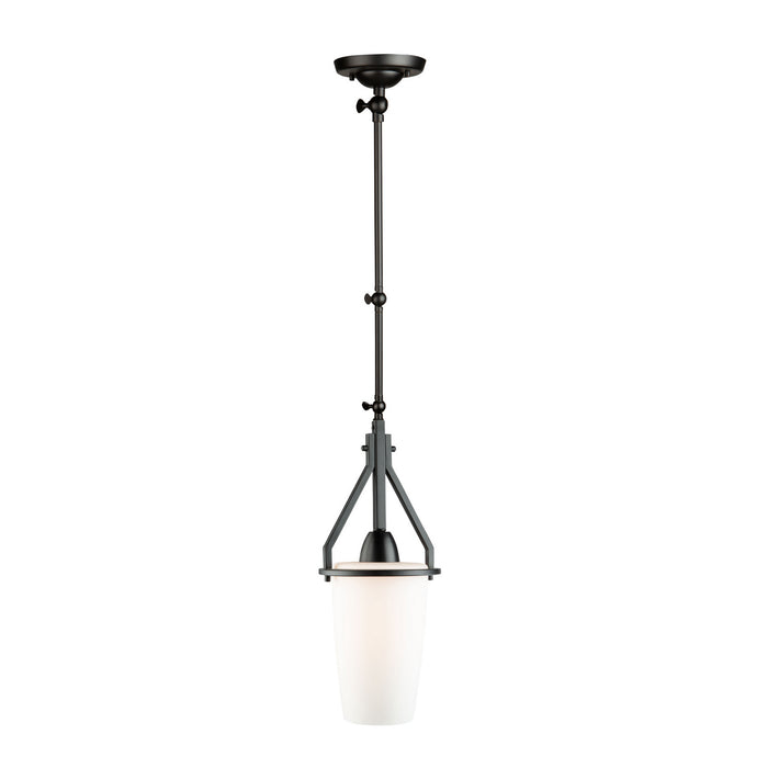 Artcraft AC11241BK One Light Sconce/Pendant, Black