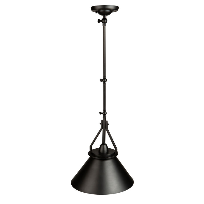 Artcraft AC11242BK One Light Sconce/Pendant, Black