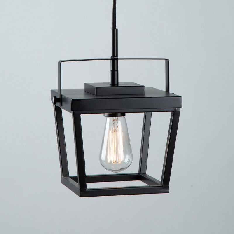 Artcraft AC11700BK One Light Pendant, Black