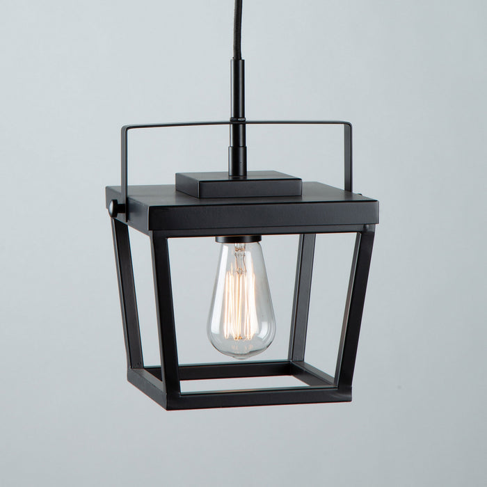 Artcraft AC11700BK One Light Pendant, Black