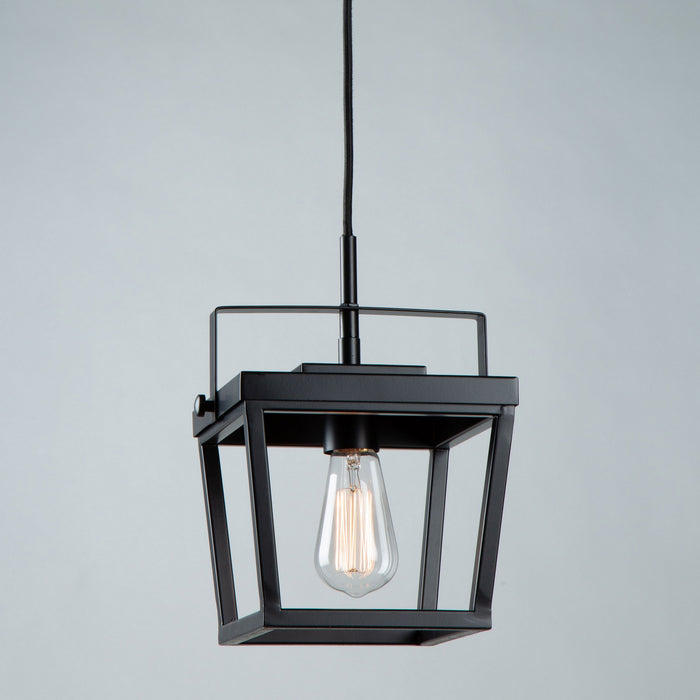Artcraft AC11700BK One Light Pendant, Black