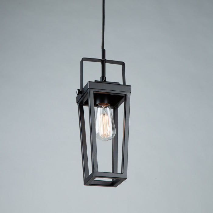 Artcraft AC11701BK One Light Pendant, Black