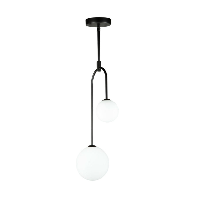 Artcraft AC6652BK LED Pendant, Semi Matte Black
