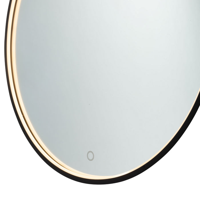Artcraft AM319 LED Mirror, Matte Black