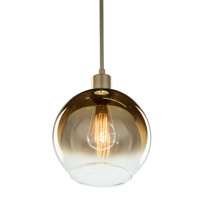 Artcraft SC13281GD One Light Pendant, Gold