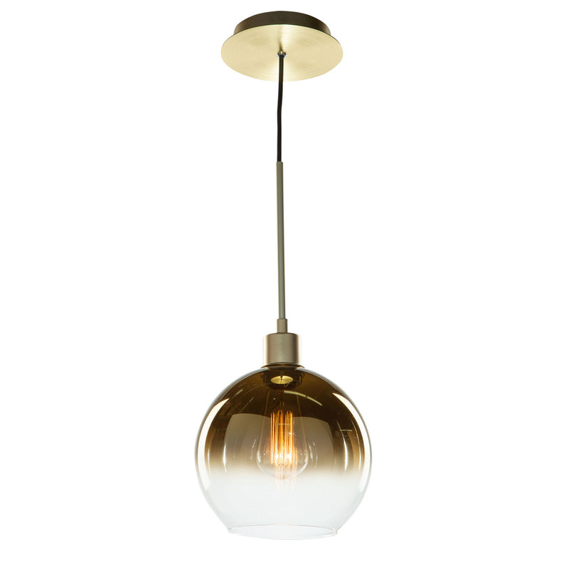 Artcraft SC13281GD One Light Pendant, Gold