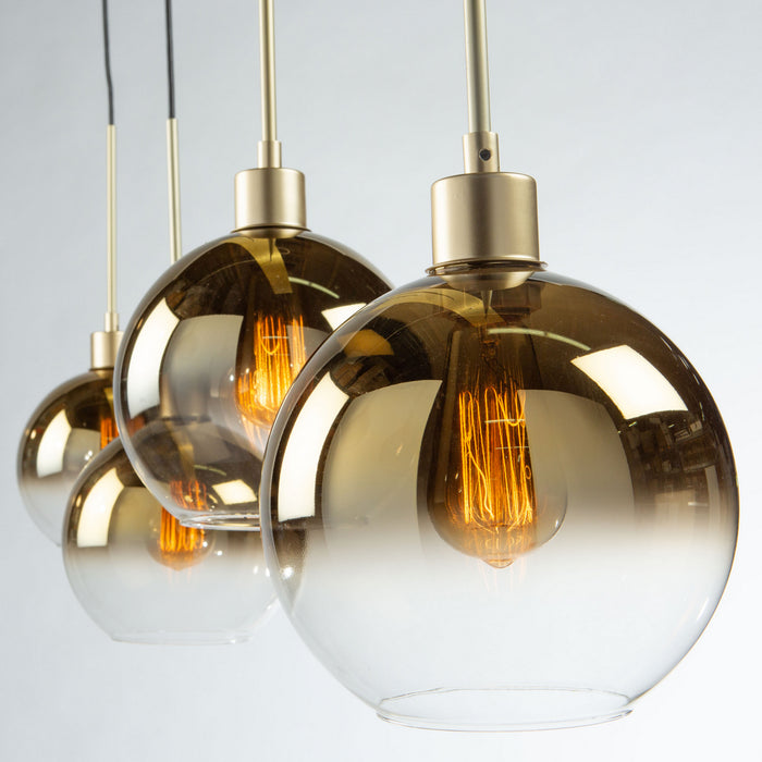 Artcraft SC13284GD Four Light Island Pendant, Gold