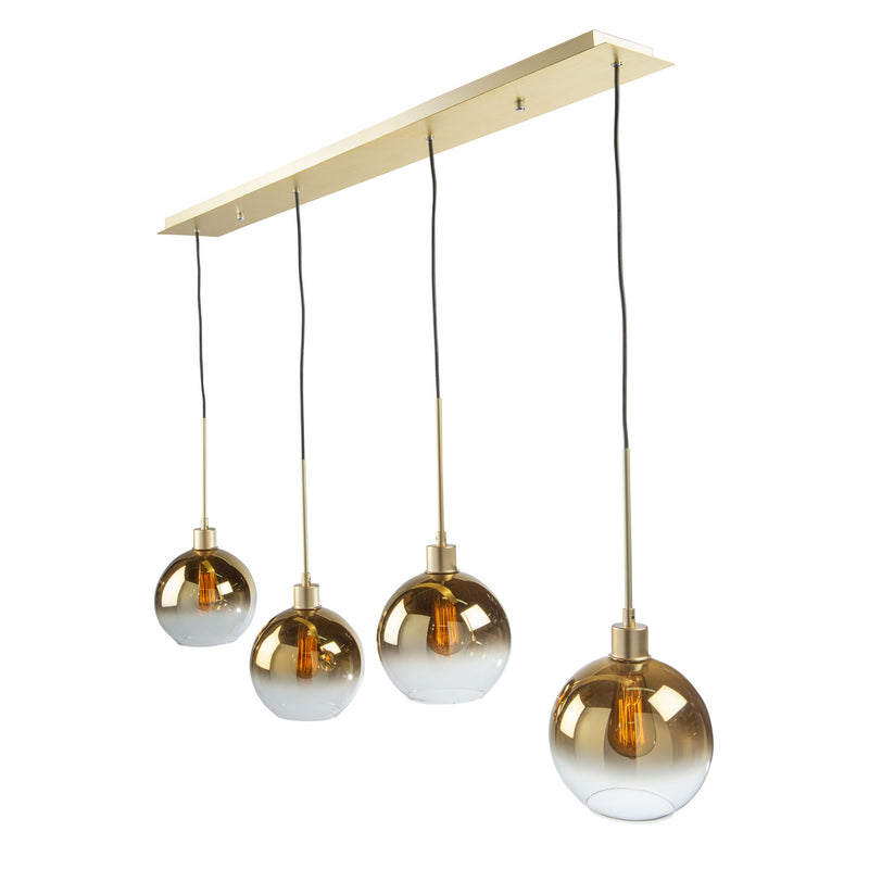 Artcraft SC13284GD Four Light Island Pendant, Gold