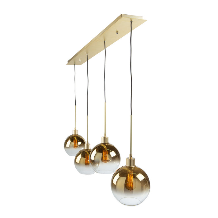 Artcraft SC13284GD Four Light Island Pendant, Gold