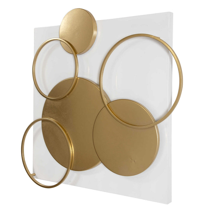 Uttermost 04294 Wall Art, Matte White