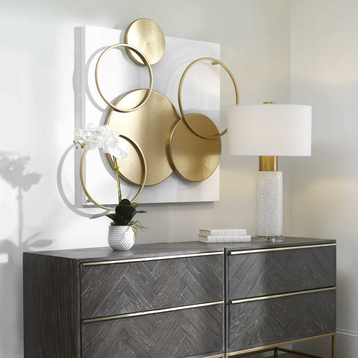 Uttermost 04294 Wall Art, Matte White