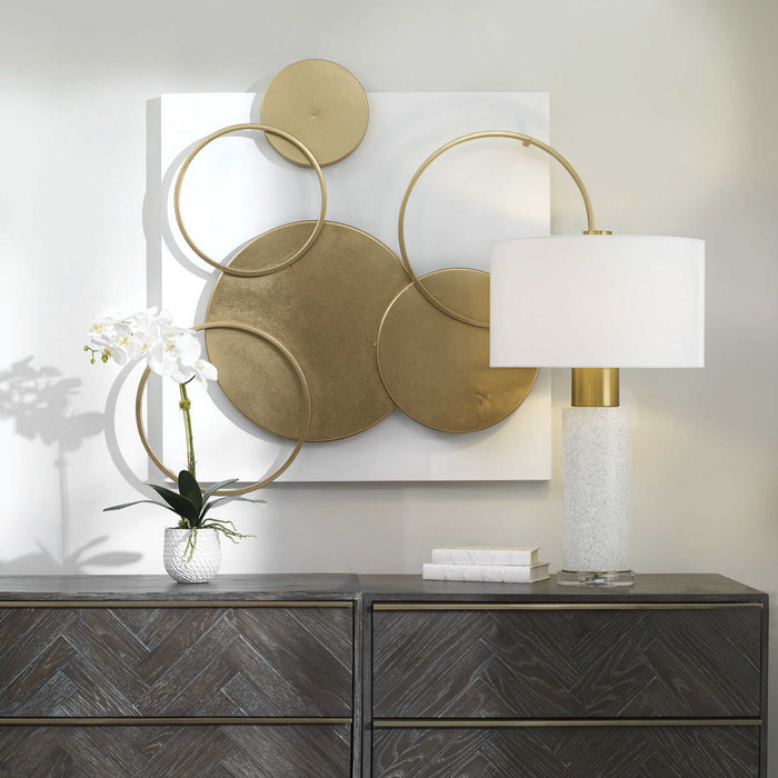 Uttermost 04294 Wall Art, Matte White