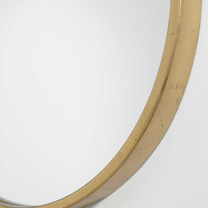 Uttermost 09736 Mirror, Antiqued Gold Leaf