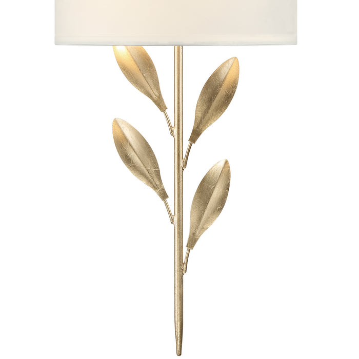 Crystorama 501-GA Two Light Wall Sconce, Antique Gold