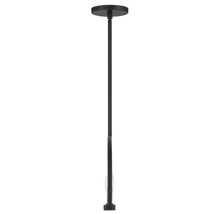 Crystorama ABB-3007-BK Eight Light Chandelier, Black