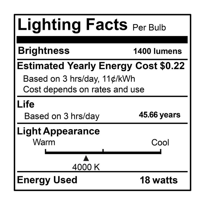 Bulbrite 773272 Recessed Downlight, White