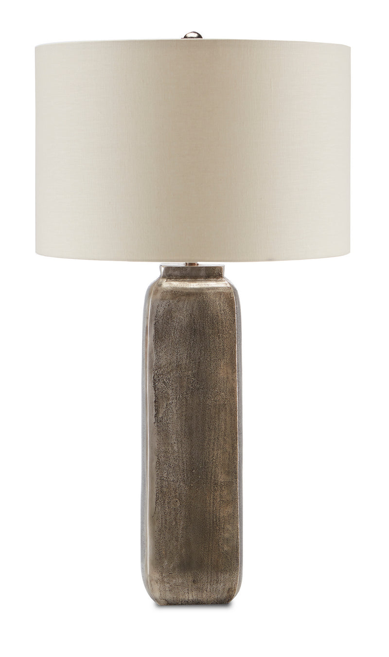 Currey and Company 6000-0699 One Light Table Lamp, Oxidized Nickel