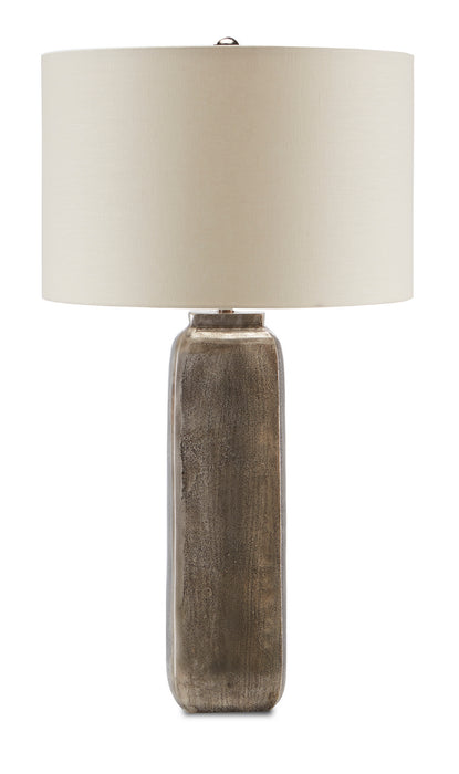 Currey and Company 6000-0699 One Light Table Lamp, Oxidized Nickel