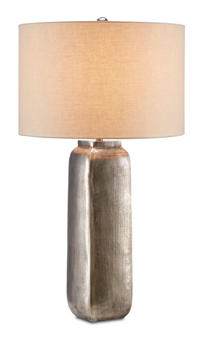 Currey and Company 6000-0699 One Light Table Lamp, Oxidized Nickel
