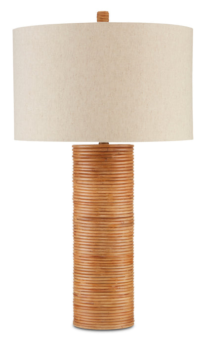 Currey and Company 6000-0735 One Light Table Lamp, Natural