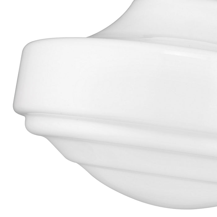 Golden 0508-L BLK-VMG One Light Pendant, Matte Black