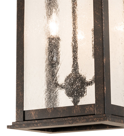 Meyda Tiffany 240365 Two Light Wall Sconce, Gilded Tobacco
