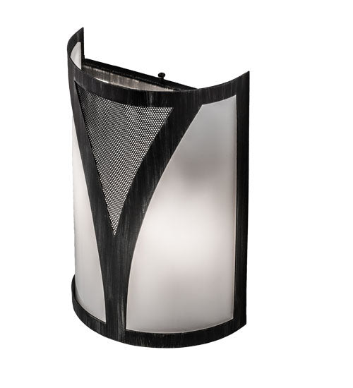 Meyda Tiffany 245055 Two Light Wall Sconce, Antique Iron Gate
