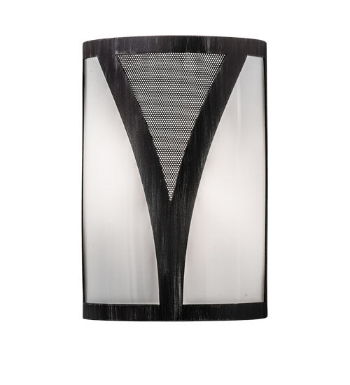 Meyda Tiffany 245055 Two Light Wall Sconce, Antique Iron Gate