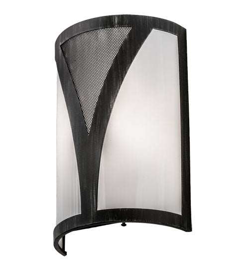 Meyda Tiffany 245055 Two Light Wall Sconce, Antique Iron Gate