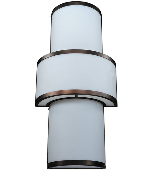 Meyda Tiffany 245334 LED Wall Sconce, Mahogany Bronze