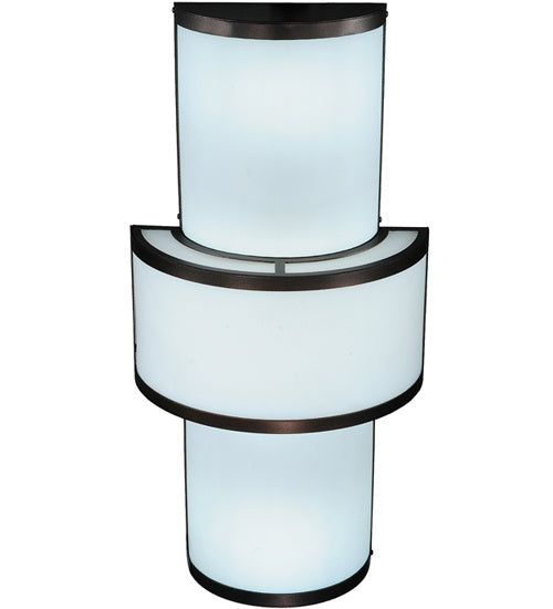Meyda Tiffany 245334 LED Wall Sconce, Mahogany Bronze