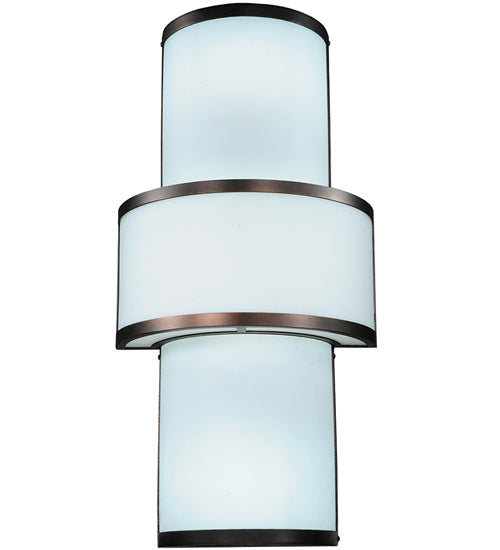Meyda Tiffany 245334 LED Wall Sconce, Mahogany Bronze