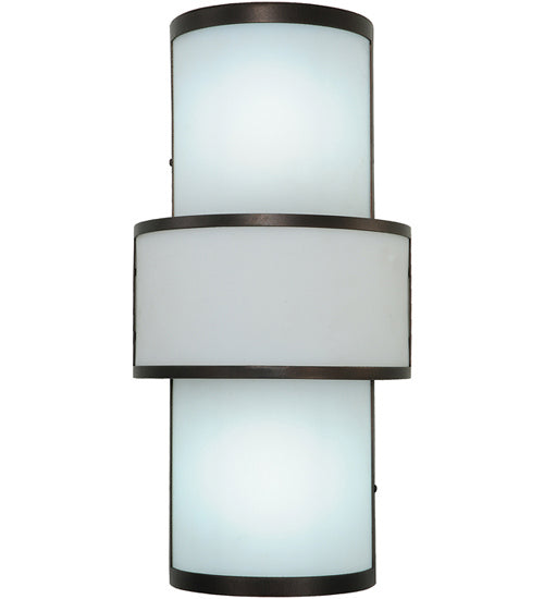 Meyda Tiffany 245366 LED Wall Sconce, Mahogany Bronze