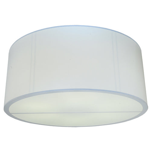 Meyda Tiffany 245375 Six Light Flushmount, Nickel