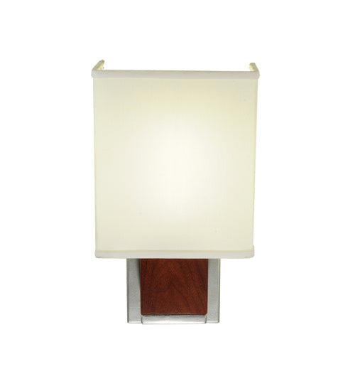 Meyda Tiffany 245404 One Light Wall Sconce, Mahogany Wood