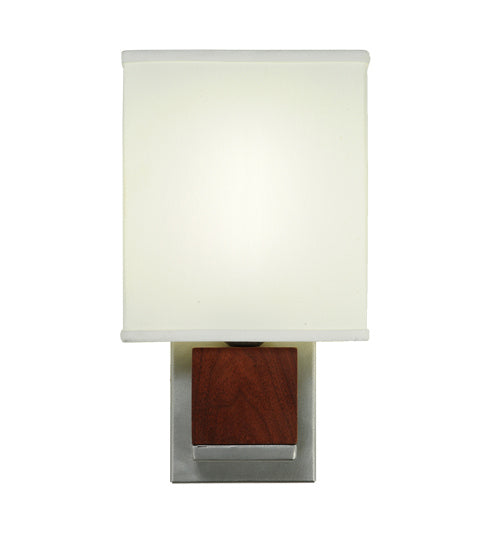 Meyda Tiffany 245404 One Light Wall Sconce, Mahogany Wood