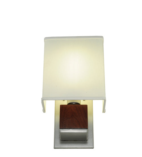 Meyda Tiffany 245404 One Light Wall Sconce, Mahogany Wood