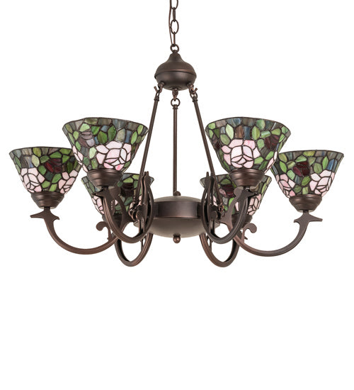 Meyda Tiffany 72651 Six Light Chandelier