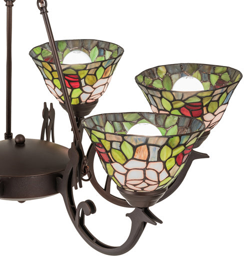 Meyda Tiffany 72651 Six Light Chandelier