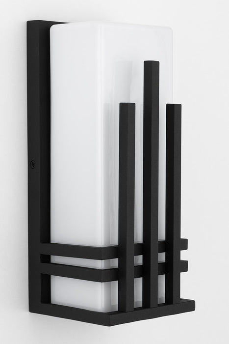 Troy Lighting B5411-TBK One Light Wall Sconce, Textured Black