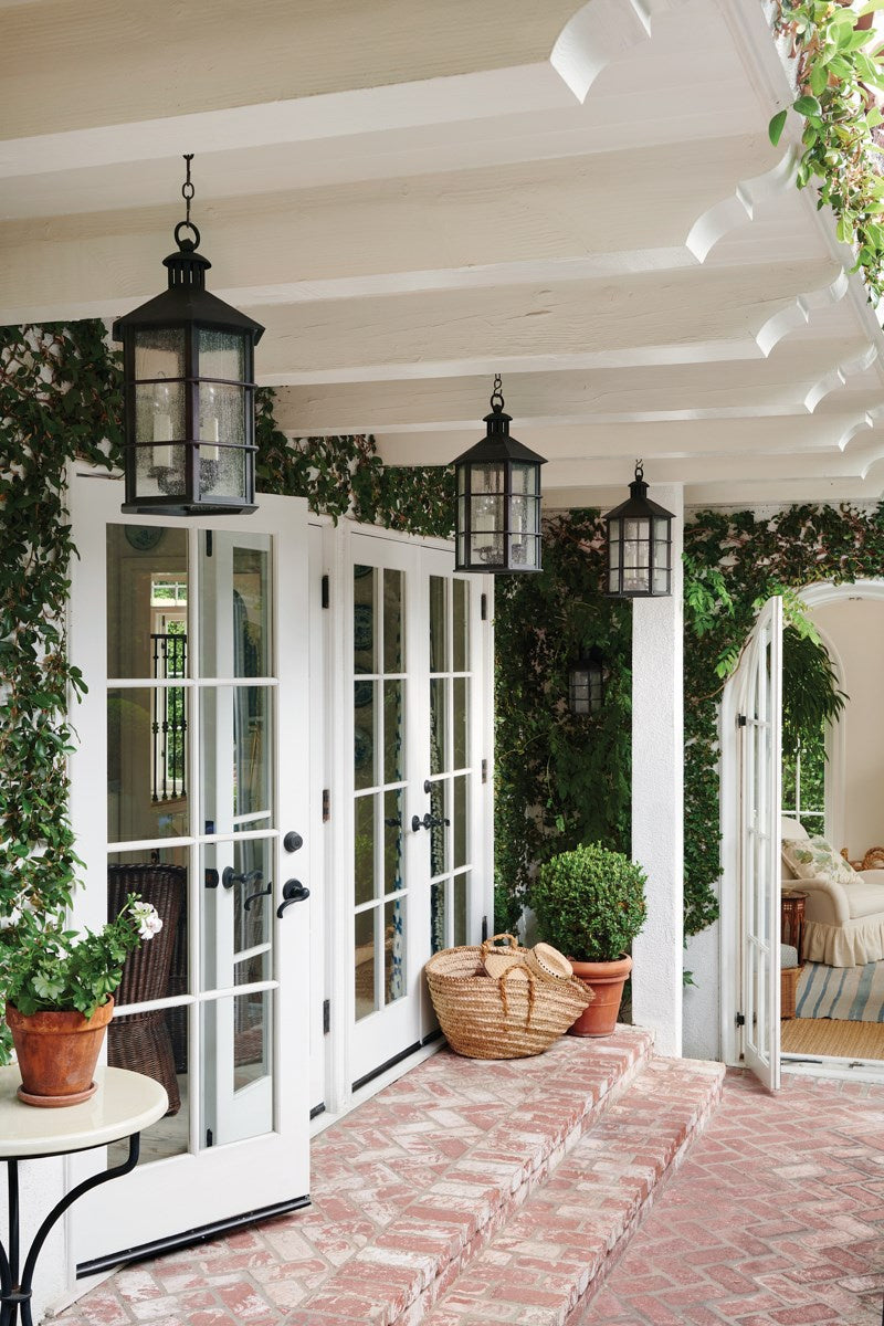 Troy Lighting F2526-FRN Four Light Outdoor Lantern, French Iron