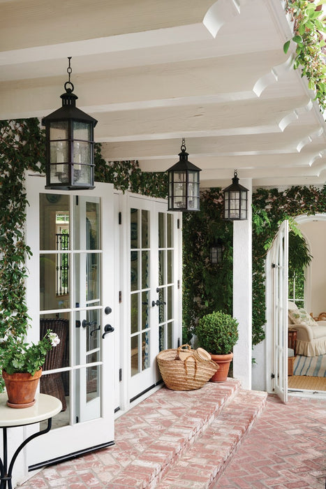 Troy Lighting F2526-FRN Four Light Outdoor Lantern, French Iron