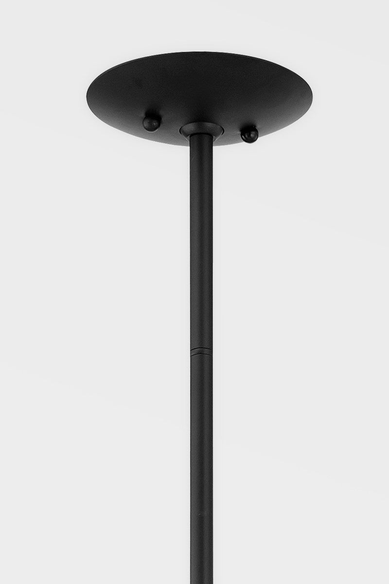 Troy Lighting F7412-SBK 12 Light Chandelier, Soft Black