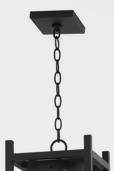 Troy Lighting F7526-TBK Four Light Exterior Lantern, Textured Black
