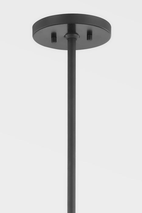 Troy Lighting F8205-SBK Five Light Chandelier, Soft Black