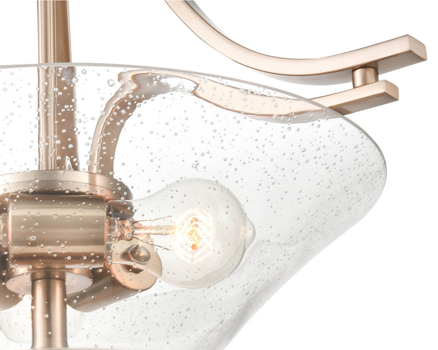 Millennium 1473-MG Three Light Pendant, Modern Gold