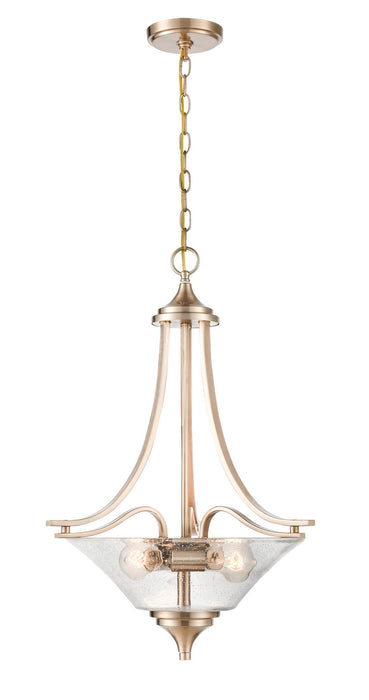 Millennium 1473-MG Three Light Pendant, Modern Gold