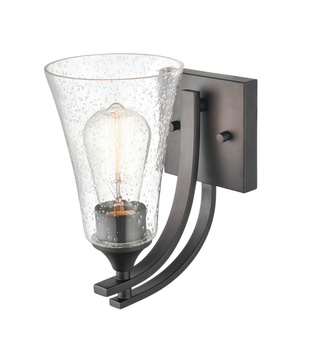 Millennium 1491-MB One Light Vanity, Matte Black