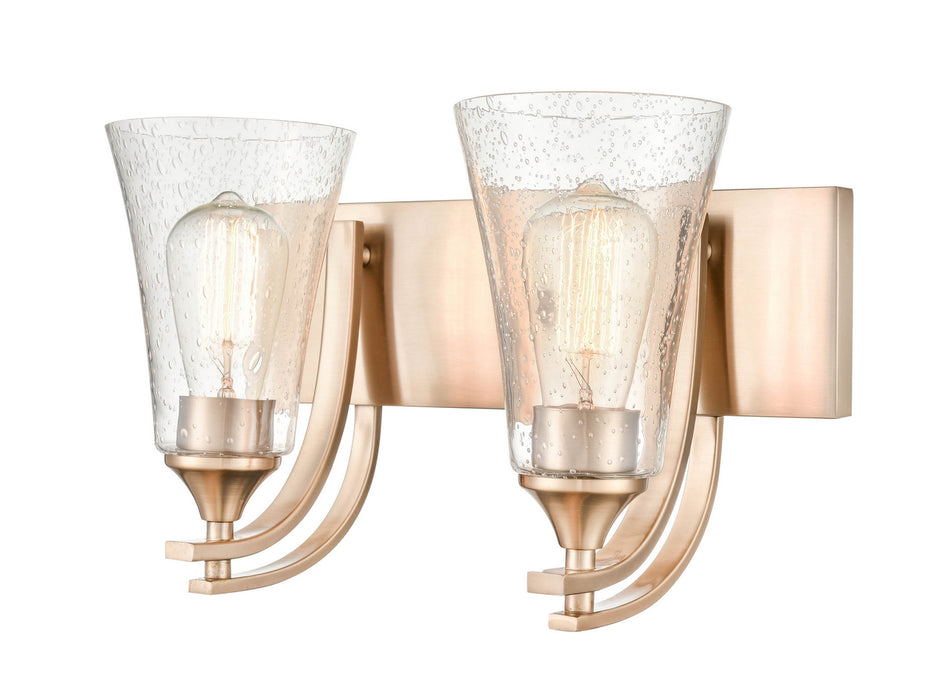 Millennium 1492-MG Two Light Vanity, Modern Gold